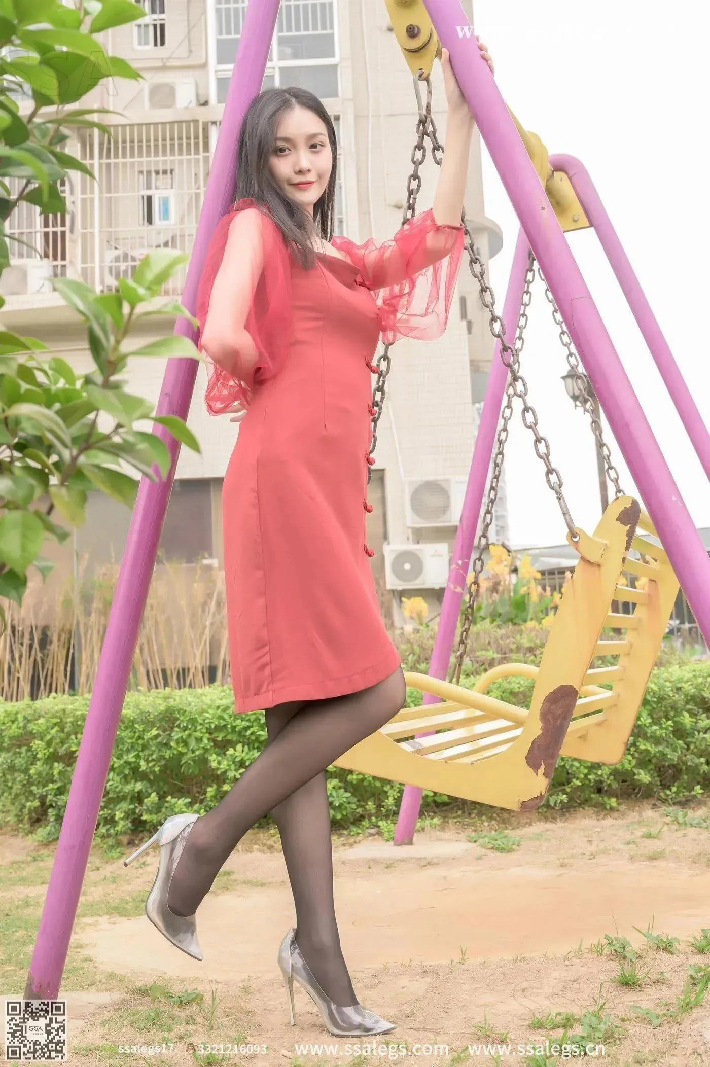 [SSA丝社]超清写真 NO.354 君君天气好和她逛公园吧 [87P]插图8